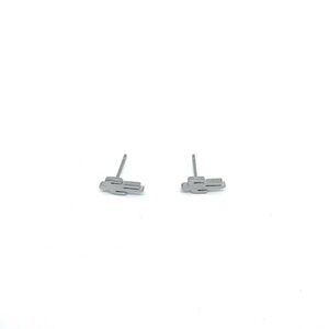 Billie Eilish Blohsh Stainless Steel Silver Earrings